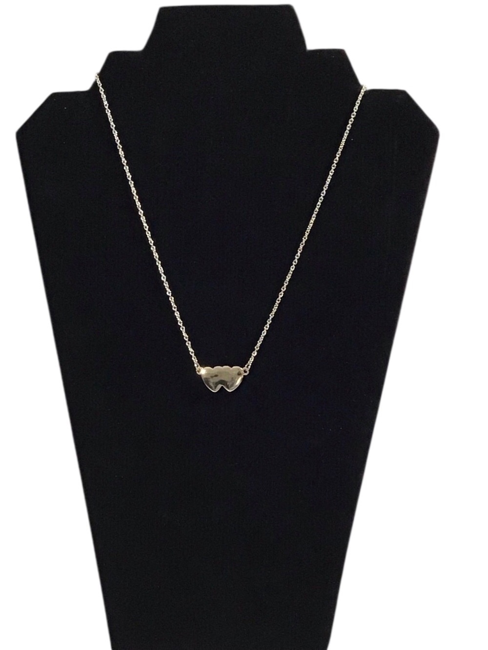 Double Gold Heart Necklace Fashion Jewelry